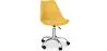 Chaise de bureau rembourrée - avec roulettes - Tulip image 9