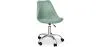Chaise de bureau rembourrée - avec roulettes - Tulip image 9