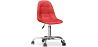Chaise de bureau à roulettes - tapissée - Fery image 9