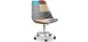  Chaise de Bureau Pivotante - Tissu Patchwork - Patty image 9