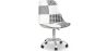 Chaise de Bureau Pivotante - Tissu Patchwork - Sam  image 9