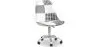 Chaise de Bureau Pivotante - Tissu Patchwork - Sam  image 9