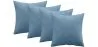 Lot de 4 coussins en velours - housse et garnissage - Mesmal image 9
