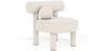 Fauteuil en bouclette fausse fourrure Tapissée - Boucles Blanches - Klena image 9