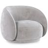 Fauteuil Courbé en Velours - Fauteuil - Cally image 9