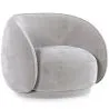 Fauteuil Courbé en Velours - Fauteuil - Cally image 9