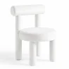 Chaise de Salle à Manger - Tapissée en Velours - Rhys image 9