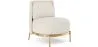 Fauteuil Design - Revêtement en Tissu Bouclé - Kanla image 9