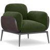 Fauteuil rembourré en velours - June image 9