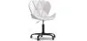 Chaise de bureau avec roulettes - Chaise pivotante de bureau - Revêtement en similicuir - Structure noire Wito image 9