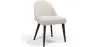 Chaise de Salle à Manger - Revêtue de Tissu Bouclé - Grata image 9