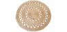 Tapis rond en jute - Boho Bali - 120 CM - Ilya image 9