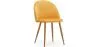 Chaise de Salle à Manger - Revêtue de Velours - Dossier avec Motif - Evelyne image 9