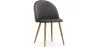 Chaise de Salle à Manger - Revêtue de Velours - Dossier avec Motif - Evelyne image 9