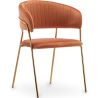 Chaise de salle à manger - Revêtue de velours - Gruna image 9