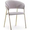 Chaise de salle à manger - Revêtue de velours - Gruna image 9