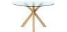Table à manger ronde - 120CM - Verre  - Tauwa image 9
