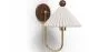 Lampe Murale en Or Vieilli - Applique Vintage - Leig image 9