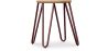 Tabouret Hairpin - 42cm - Bois clair et métal image 9