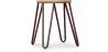 Tabouret Hairpin - 42cm - Bois clair et métal image 9