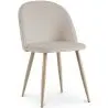 Chaise de salle à manger - Tapissée de velours - Style scandinave - Evelyne image 9