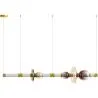 Lampe suspendue en cristal - LED - Singlen 120 CM image 9