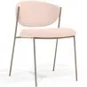 Chaise de salle à manger - Tapissée en tissu bouclé - Seda image 9