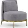 Fauteuil Design - Revêtement en Velours - Kanla image 9