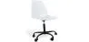 Chaise de bureau avec accoudoirs - Chaise de bureau à roulettes - Structure noire Denisse image 9