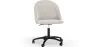 Chaise de Bureau Rembourrée - Velours - Evelyne image 9