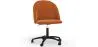 Chaise de Bureau Rembourrée - Velours - Evelyne image 9
