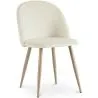 Chaise de salle à manger - Tapissée de velours - Style scandinave - Evelyne image 9