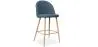 Tabouret tapissé en tissu - design scandinave - 66cm - Evelyne image 9