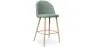 Tabouret tapissé en tissu - design scandinave - 66cm - Evelyne image 9