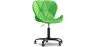 Chaise de bureau avec roulettes - Chaise pivotante de bureau - Revêtement en similicuir - Structure noire Wito image 9