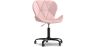 Chaise de bureau avec roulettes - Chaise pivotante de bureau - Revêtement en similicuir - Structure noire Wito image 9