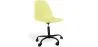 Chaise de bureau avec accoudoirs - Chaise de bureau à roulettes - Structure noire Denisse image 9