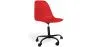 Chaise de bureau avec accoudoirs - Chaise de bureau à roulettes - Structure noire Denisse image 9