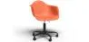 Chaise de bureau avec accoudoirs - Chaise de bureau avec roulettes - Structure noire Weston image 9