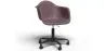 Chaise de bureau avec accoudoirs - Chaise de bureau avec roulettes - Structure noire Weston image 9