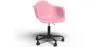Chaise de bureau avec accoudoirs - Chaise de bureau avec roulettes - Structure noire Weston image 9