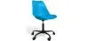 Chaise de bureau avec roulettes - Chaise de bureau pivotante - Structure noire Tulip image 9