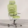 Chaise de bureau ergonomique avec roulettes et accoudoirs - Keys image 9