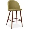 Tabouret rembourré en tissu - Design scandinave - 66cm- Evelyne image 9