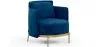 Fauteuil Design - Revêtu de Velours - Terrec image 9