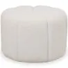 Pouf Rond Rembourré en Tissu Bouclé - Posera image 9