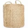 Panier en Fibres Naturelles avec Poignées - 30x30CM - Taral image 9