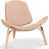 Fauteuil design - Fauteuil scandinave - Revêtement en tissu - Lucy image 9