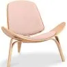 Fauteuil design - Fauteuil scandinave - Revêtement en tissu - Lucy image 9