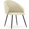 Chaise de Salle à Manger Rembourrée en Velours - Brugges image 9